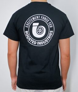 Men's Black Circle Logo Shirt