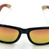 Red Skateboard Wood Sunglasses - Image 5