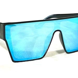 Ice Blue/Black Sliders Sunglasses