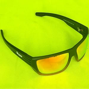 Orange/Black Wrap Sunglasses