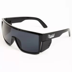Black/Black Round Frame Safety Visor Sunglasses (Copy) (Copy)