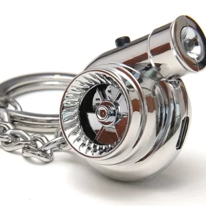 A Push Button Electric Turbo Keychain