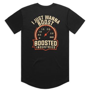 Black Just Wanna Boost Shirt